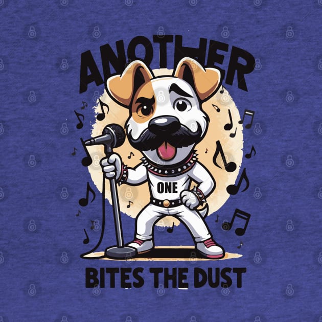 Another One Bites The Dust - Queen Tribute - Freddy Tribute - Mercury - Queen - Funny Sayings - Funny Gift - Funny Slogan - Funny Quotes - Funny Animals - Rock Tribute - Music Rock - Pop by TributeDesigns